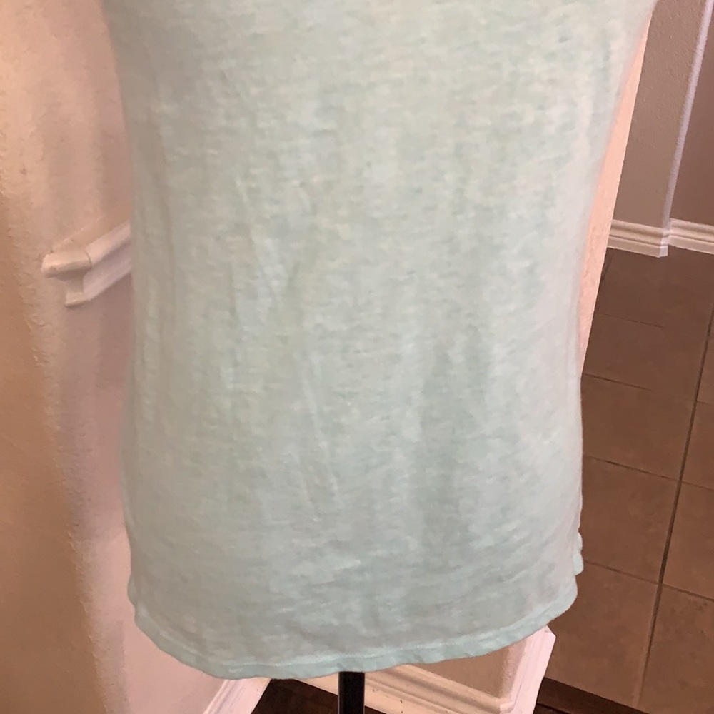 Aeropostale light turquoise tank top - Picture 10 of 17